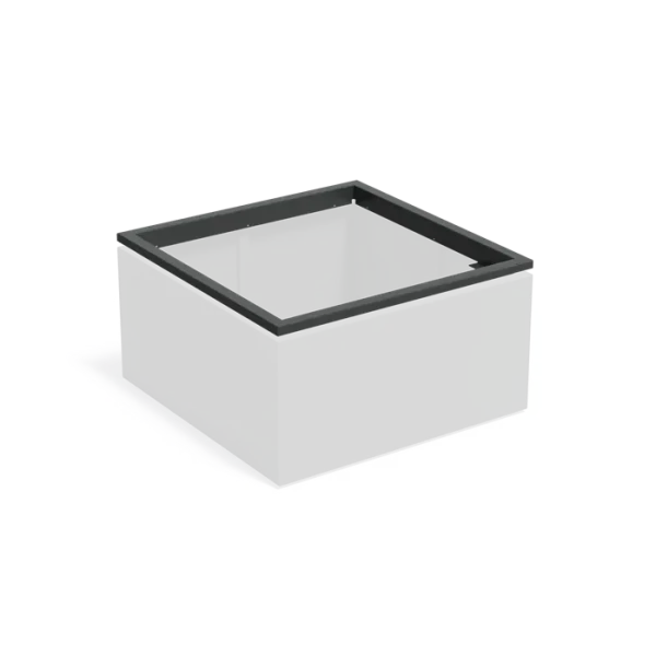 Carrez in-lite Ready aluminium opzetrand voor verlichting 120x120x9,1 cm