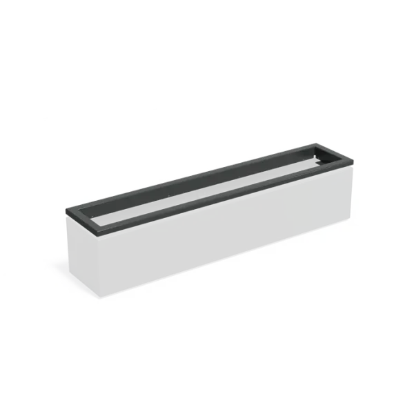 Carrez in-lite Ready aluminium opzetrand voor verlichtng 200x40x9,1 cm