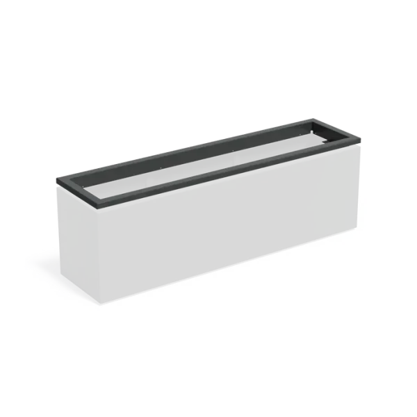 Carrez in-lite Ready aluminium opzetrand voor verlichtng 200x50x9,1 cm