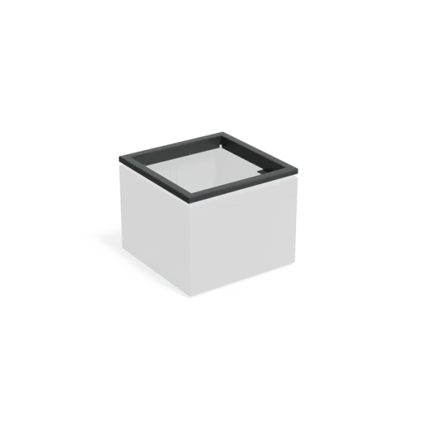 Carrez in-lite Ready aluminium opzetrand voor verlichting 80x80x9,1 cm