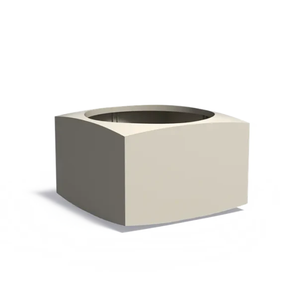 Plantenbak Nooa aluminium 120x120x80 cm