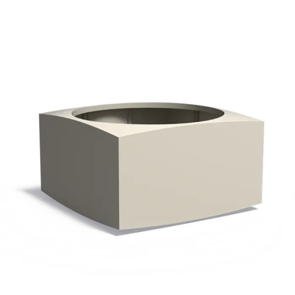 Plantenbak Nooa aluminium 140x140x80 cm