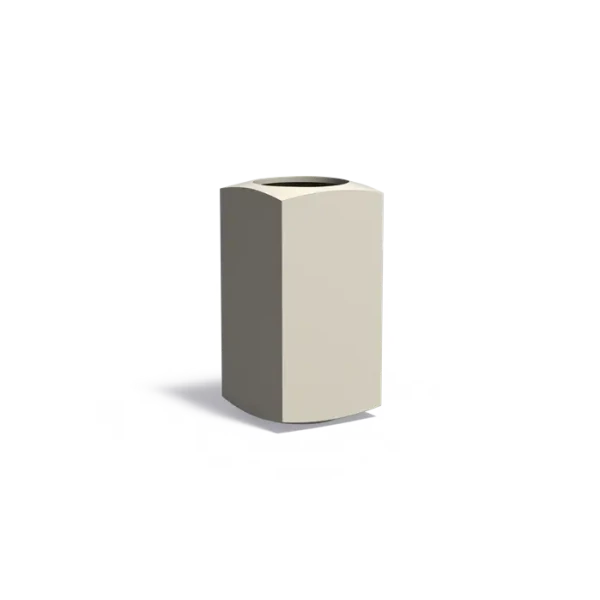 Plantenbak Nooa aluminium 50x50x100 cm