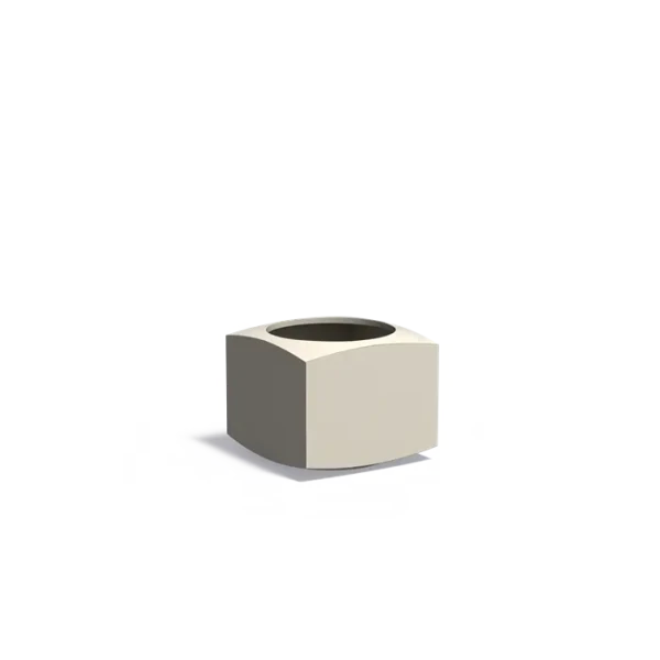 Plantenbak Nooa aluminium 60x60x50 cm