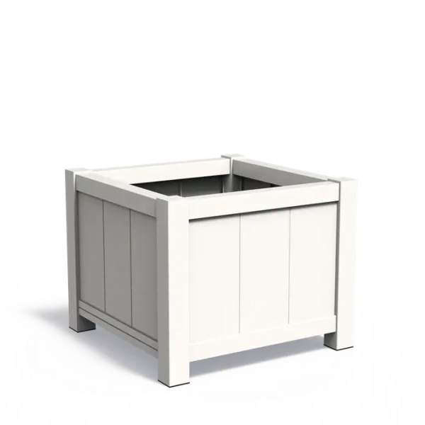 Plantenbak York aluminium 100x100x80 cm