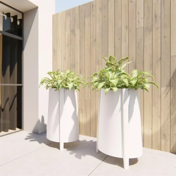 Plantenbak Botan aluminium Ø80x75 cm