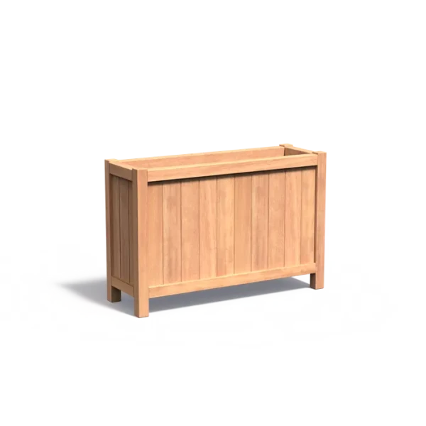 Plantenbak Valencia hardhout 120x40x80 cm