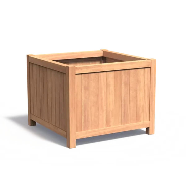 Plantenbak Valencia hardhout 120x120x95 cm