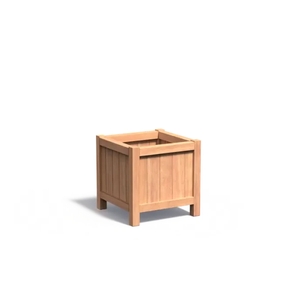 Plantenbak Valencia hardhout 80x80x80 cm