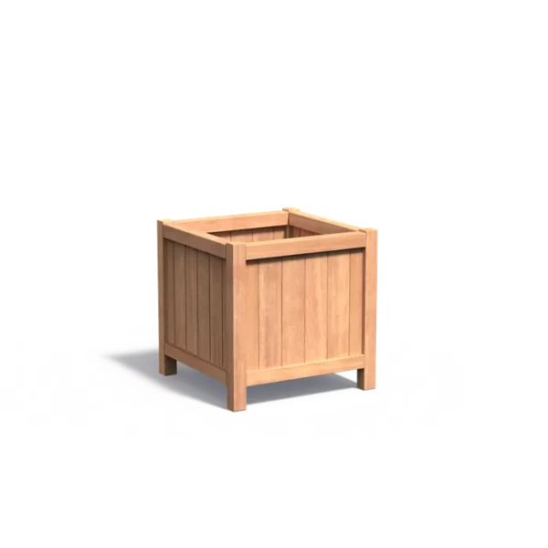 Plantenbak Valencia hardhout 70x70x70 cm