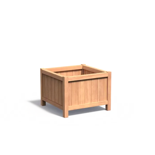 Plantenbak Valencia hardhout 80x80x60 cm