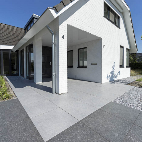 Restpartij Almere: 4.31m2 GeoCeramica 60x60x4 cm Impasto Grigio