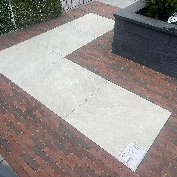 CeraLuxe 80x80x3 cm Time Stone Sabbia