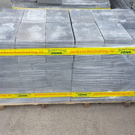 Restpartij Zwanenburg: ca. 7m2 Abbeystones 20x30x6 cm Grigio