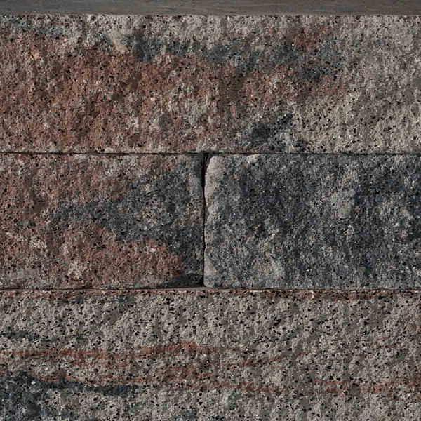 Restpartij Almere 36 stuks Splitrocks XL Getrommeld 60x15x15 cm Tricolore