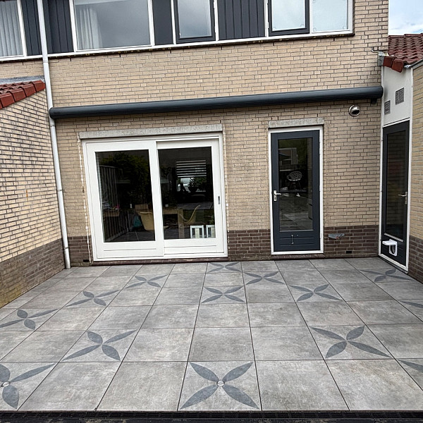 Actietegel Keramiek op Beton 60x60x4 cm Ambienti Greige