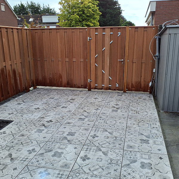 Actietegel Keramiek op Beton 60x60x4 cm Style Decor Grigio