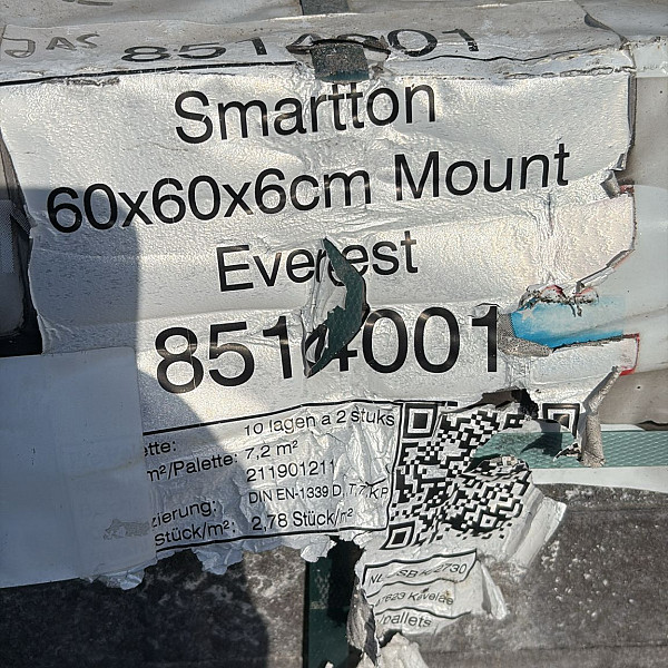 Restpartij Almere (15.46m2) SMARTTON 60X60X6CM MOUNT EVEREST