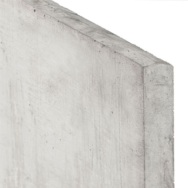 Onderplaat tbv sleufpaal wit/grijs 24x3,5x180 cm