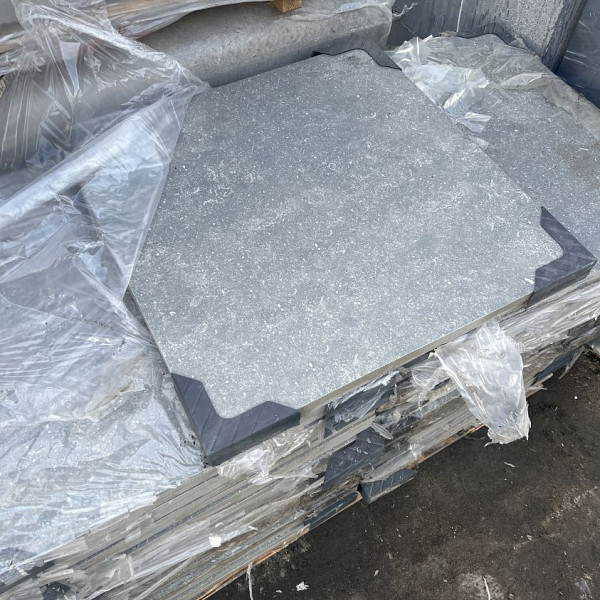 Restpartij Edam: 19,5 m2 Naturals Belgica Gothic Blue 60x60x2 cm