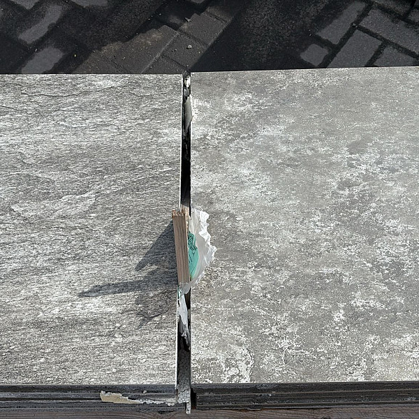 Outlet DUMP Partij Almere (8.63m2) : Actietegel Keramiek op Beton Casa Natura 60x60x4 cm Vesuvio