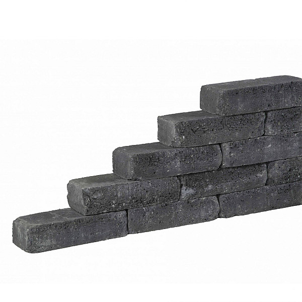 Pilestone Line 40x15x10 cm Coal