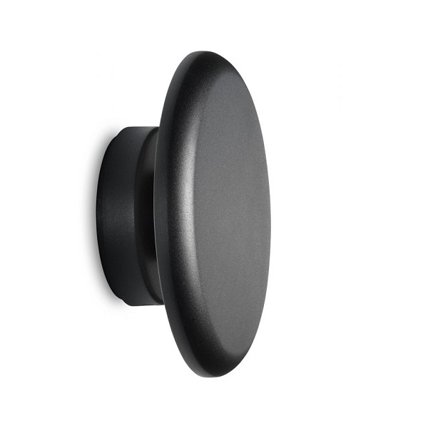 Outdoorpro+ Wandlamp Lousa Rondom Zwart