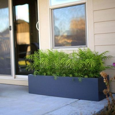 Plantenbak Carrez met bodem polyester 120x40x80 cm