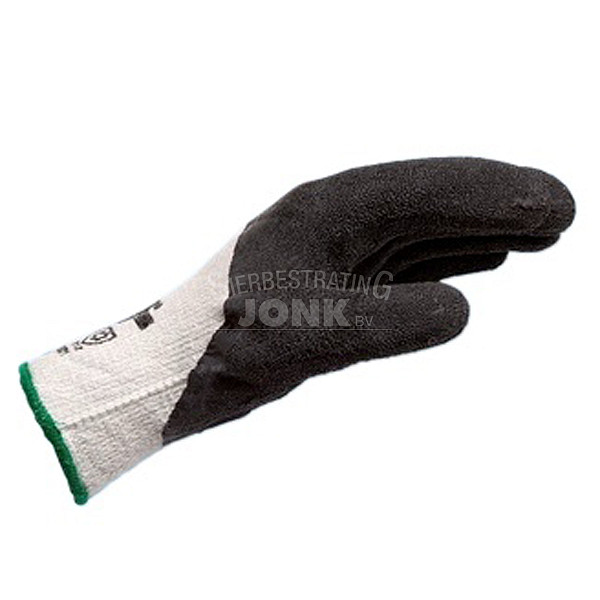 <p>De winterhandschoen is een extra dikke en dus ideale handschoen voor werkzaamheden bij koude temperaturen. Geschikt voor lichte tot middelzware werkzaamheden waarbij goede grip eigenschappen met een hoge flexibiliteit nodig zijn.</p><p>De handschoen is naadloos gebreid lusweefsel van polyesterkatoen met een natuurlijke latexcoating.</p><ul>	<li>Hoogwaardige natuurlijke latexcoating</li>	<li>Open ruggen voor optimale ademing</li>	<li>Fijn oppervlakteprofiel voor een uitstekende natte en droge grip</li>	<li>Zeer goed mechanisch belastbaar</li></ul>