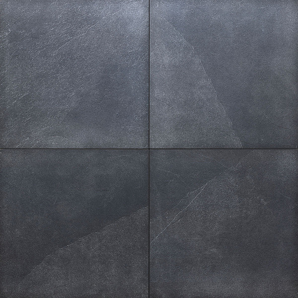 Restpartij Ceraluxe 60x60x3 cm Mustang Slate Black (nog 14,40 m2 in voorraad Edam)