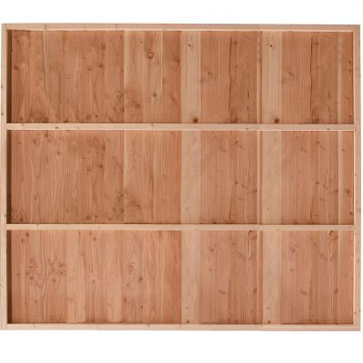 JWOODS Budget Wand 222 tot 240 cm - Halfhouts rabat (verticaal) enkelzijdig