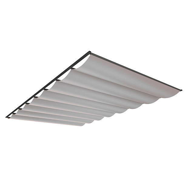 Solem zonwering Tibelly 378x378 cm tbv Douglas pergola 400x400 cm