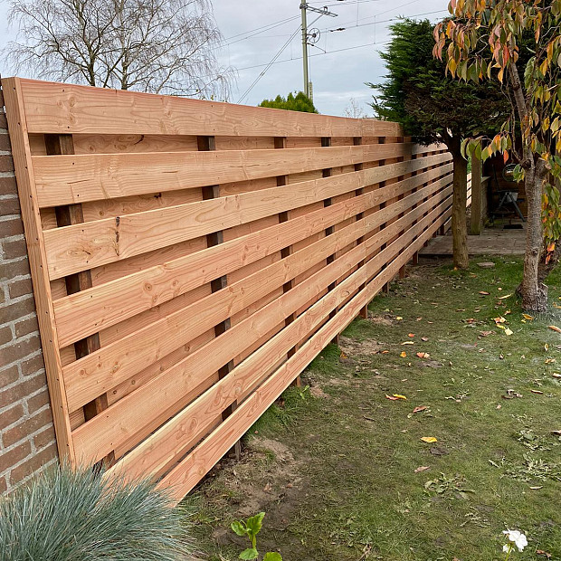 Douglas Geschaafde Plank 1,8x16x400 cm, blank