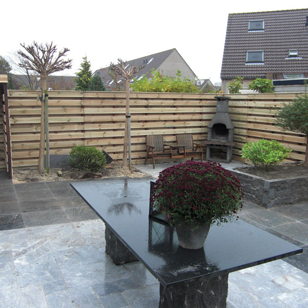Grenen geschaafde plank 1,5 x 14,0 x 400 cm