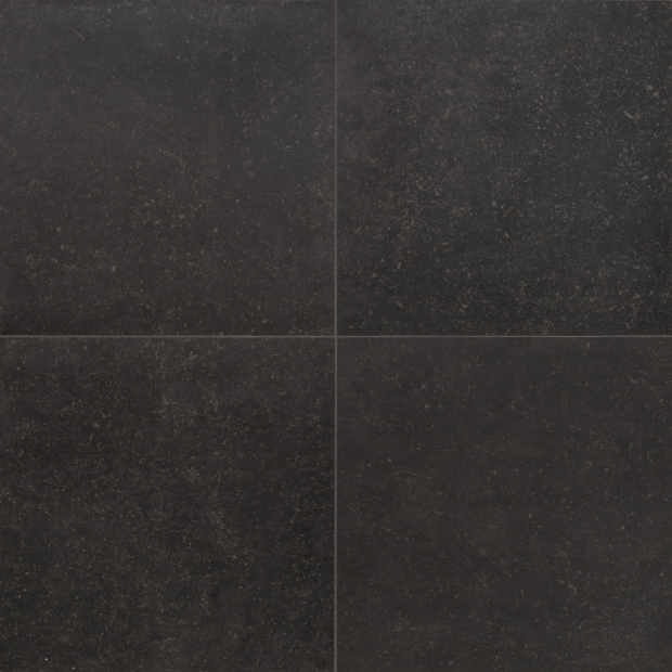 GeoCeramica 80x80x4 cm Impasto Negro