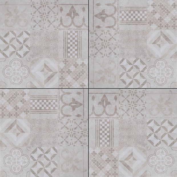 GeoCeramica 60x60x4 cm Mosaik Beige