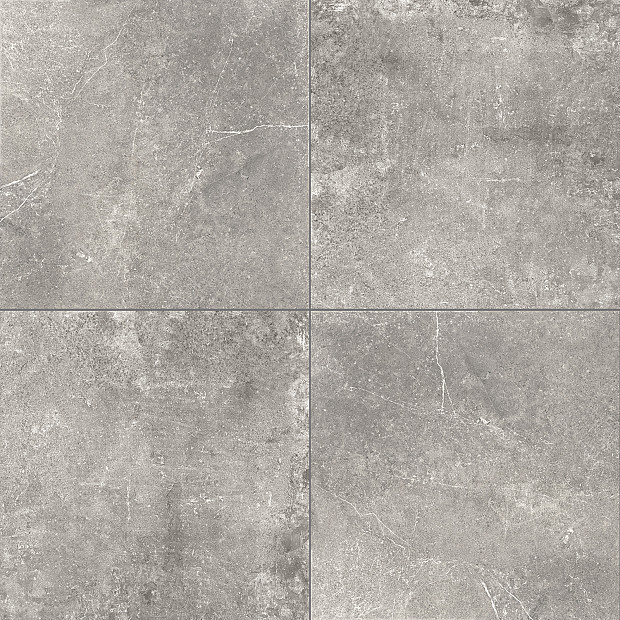 Actietegel keramiek op beton 60x60x4 cm Marble Design Smoke