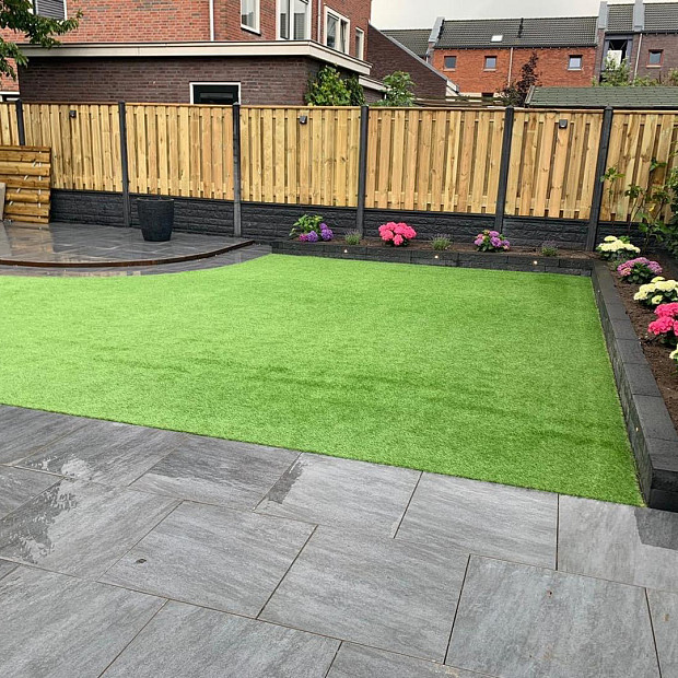 Restpartij Almere : circa 7.56 m2 Kera Twice 60x60x4,8 cm Moonstone Black