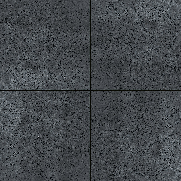 ArtiStone Tegel zonder facet gewapend 100x100x8 cm Carbon