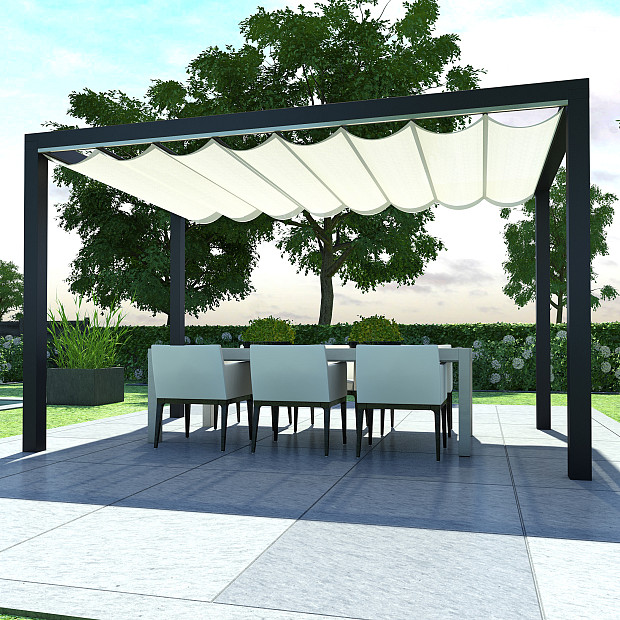 Aluminium Pergola 200(B)x350(U) cm