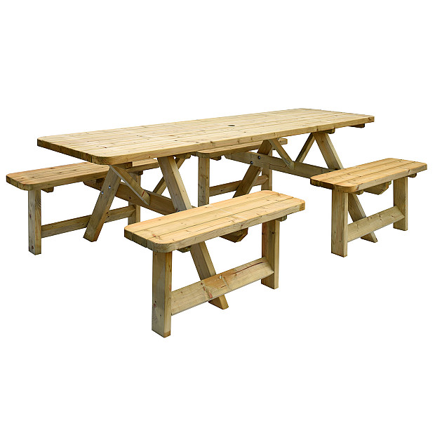 Picknicktafel Family 8-persoons bladmaat 240x70 cm