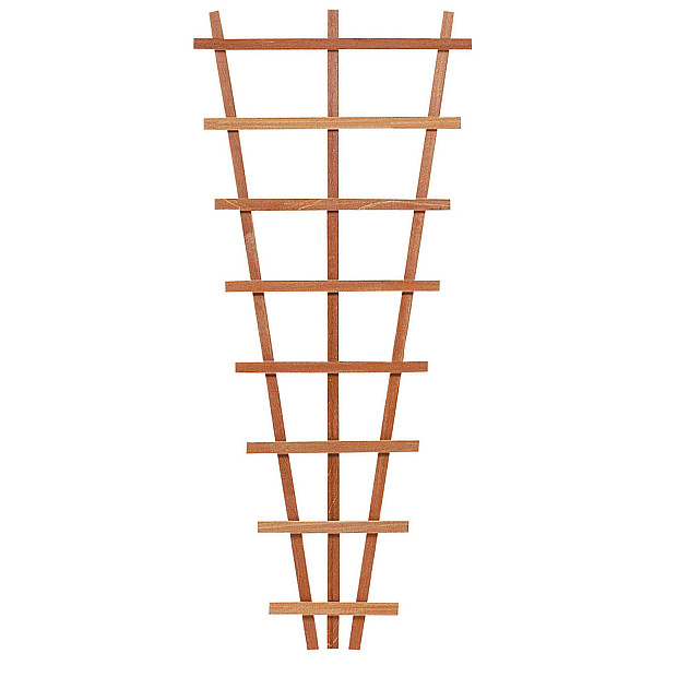 Hardhouten V-trellis 30/65x150 cm.