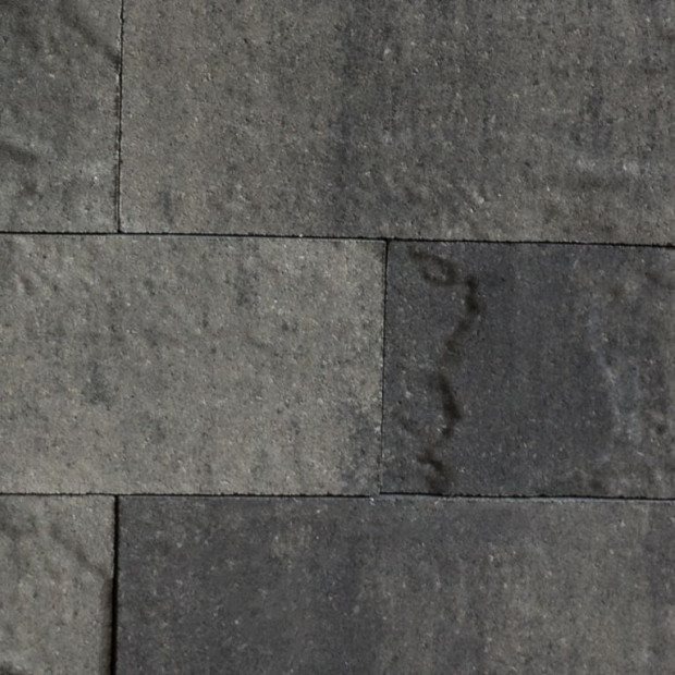 Restpartij Zwanenburg: ca. 46 stuks Pallatico Blocks 60x15x15 cm Nero/Grey