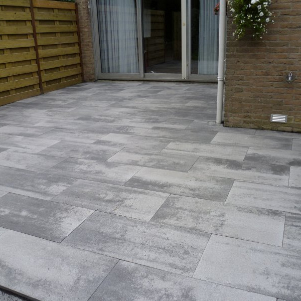 Restpartij Edam: Ca. 3.6 m2 GeoColor 3.0 Tops 80x40x4 cm Lakeland Grey