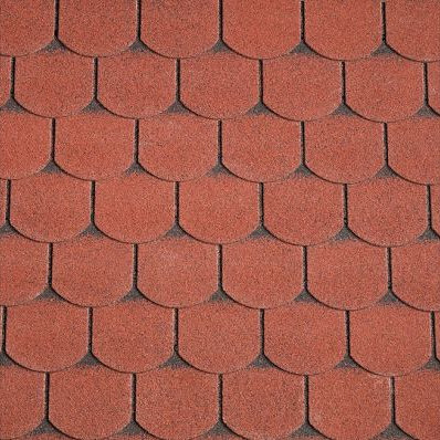 Dakshingles beverstaart rood - pak 3 m²