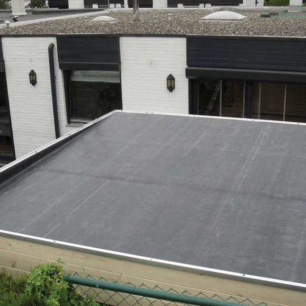 EPDM dakbedekking folie + toebehoren tbv 1000x300cm modellen