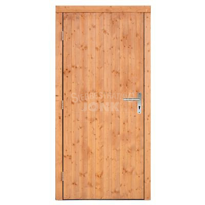 JWOODS Red Wood Enkele Dichte deur incl. beslag 100x205 cm, Linksdraaiend