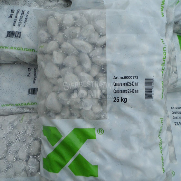 Carrara rond 25-40 mm 25  kg