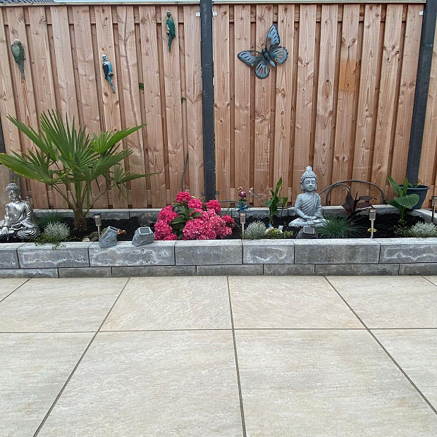 Restpartij Almere: 4.31m2 GeoCeramica 60x60x4 cm Fiordi Sand