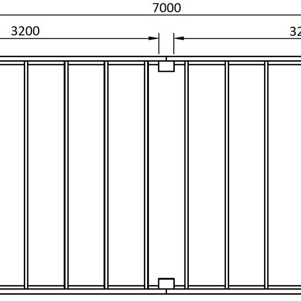 JWOODS Buitenverblijf XL Modern 700x354 cm